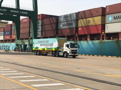 無人駕駛港口集裝箱運(yùn)輸車，中國(guó)這次厲害了！